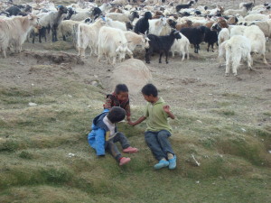 Děti_tibetských_nomádů_Ladak_Indie_2011