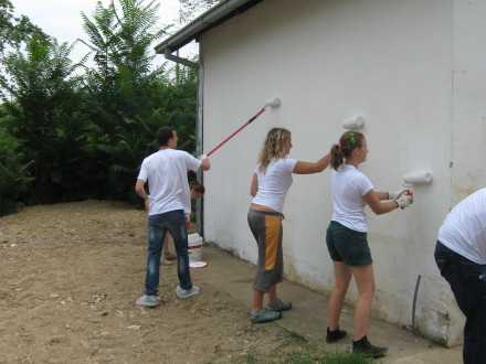 Workcamp v Srbsku