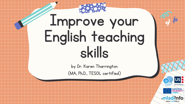 Improve your English Teaching skills with Mladiinfo!
