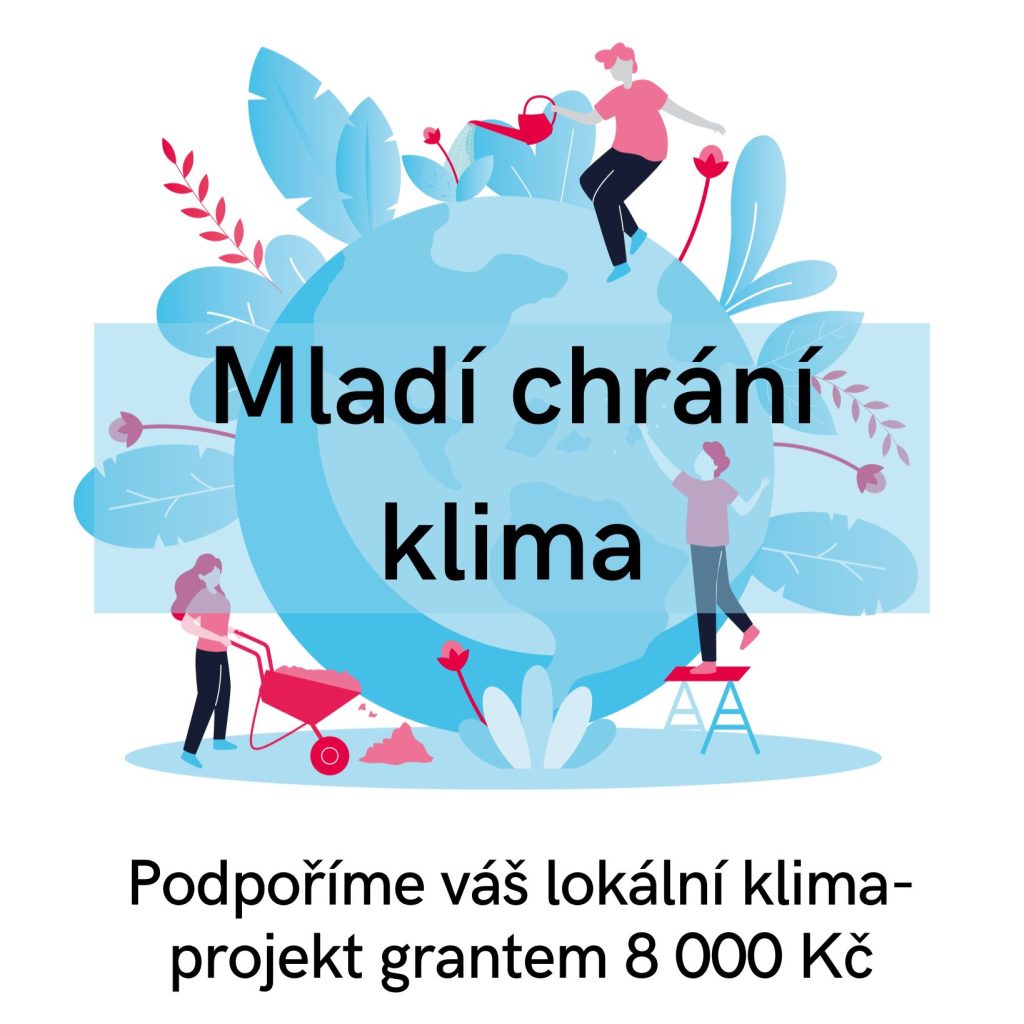 Mladí chrání klima grant-leták